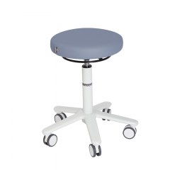 Rollhocker  Bezug Classic, Titanium